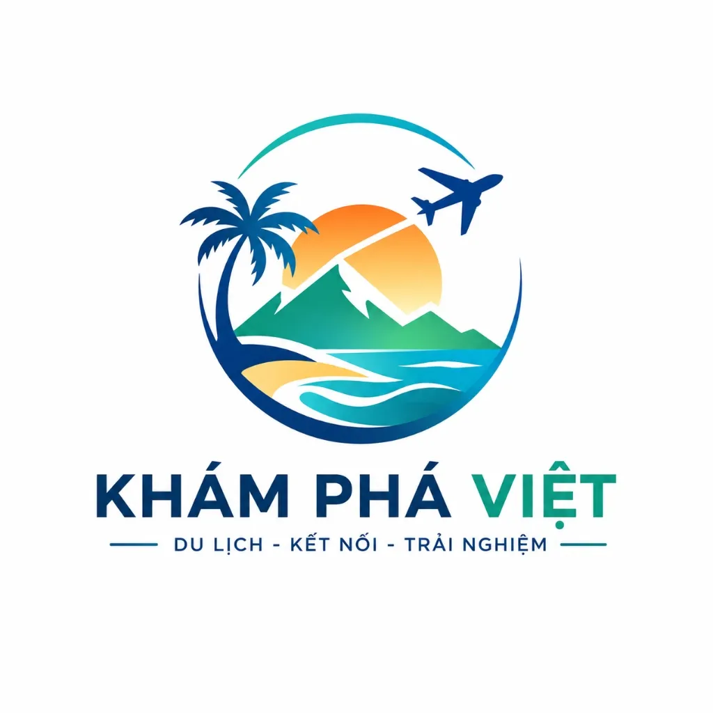 Logo du lịch Khám Phá Việt