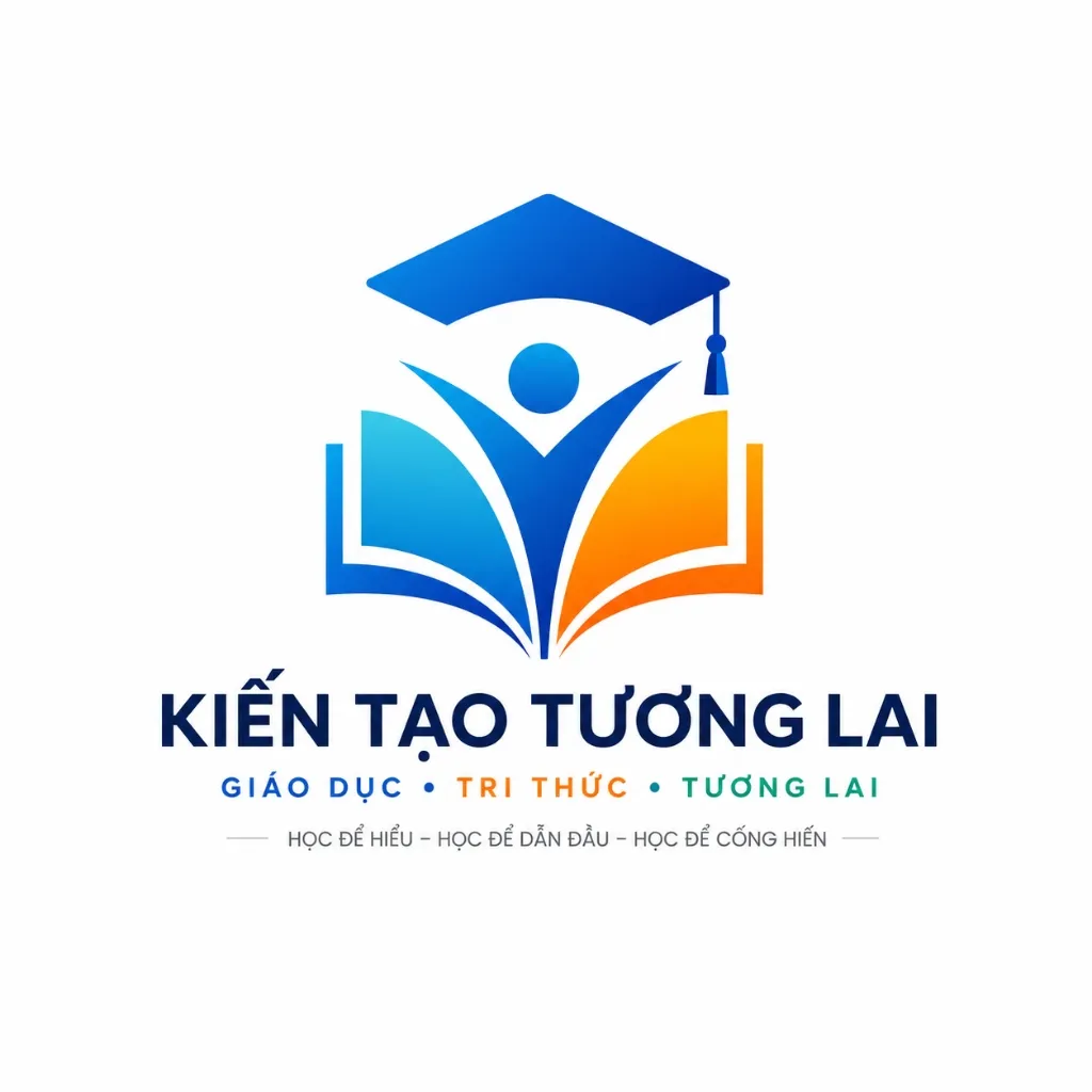 Logo giáo dục Kiến Tạo Tương Lai