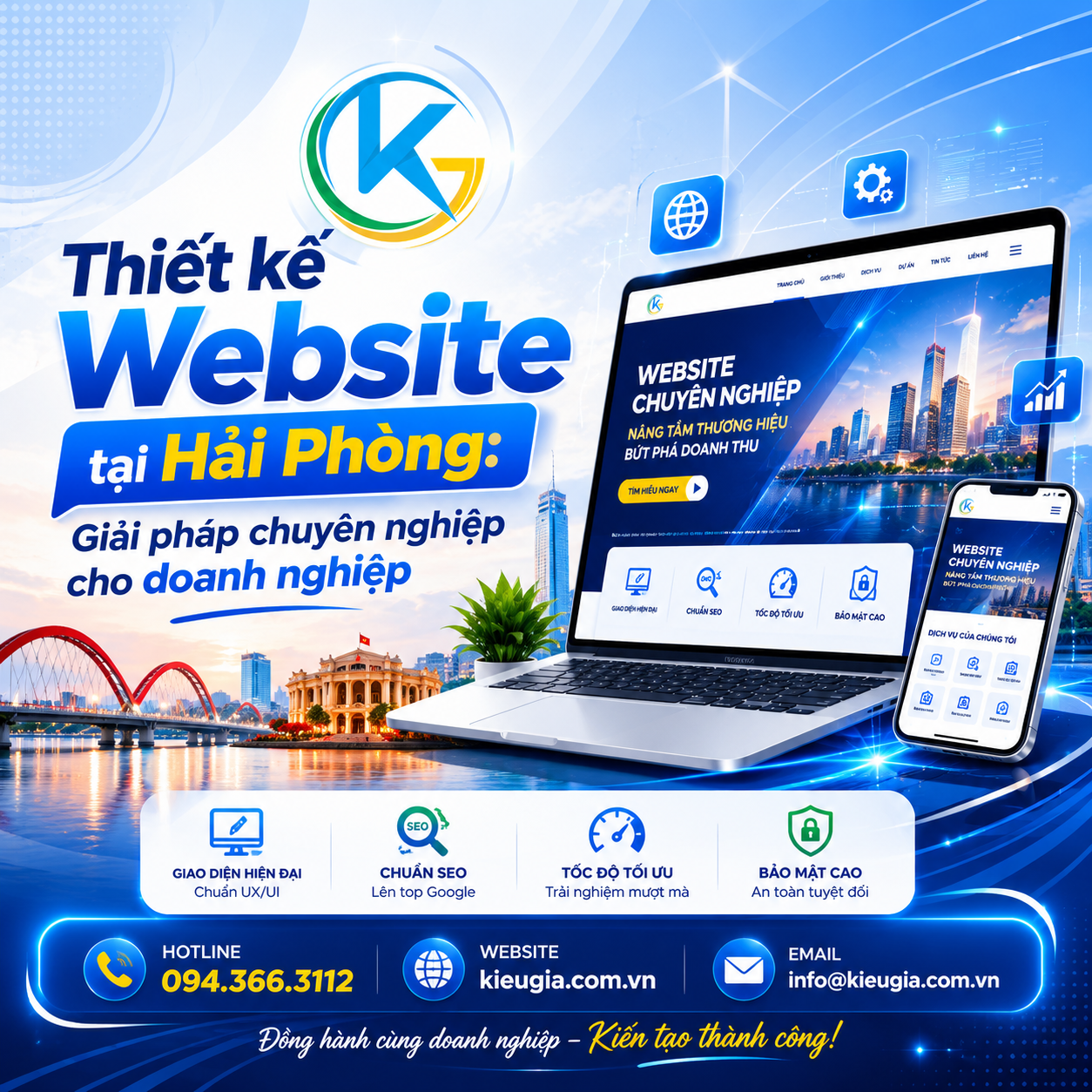 Thiết kế Website tại Hải Phòng: Giải pháp chuyên nghiệp cho doanh nghiệp
